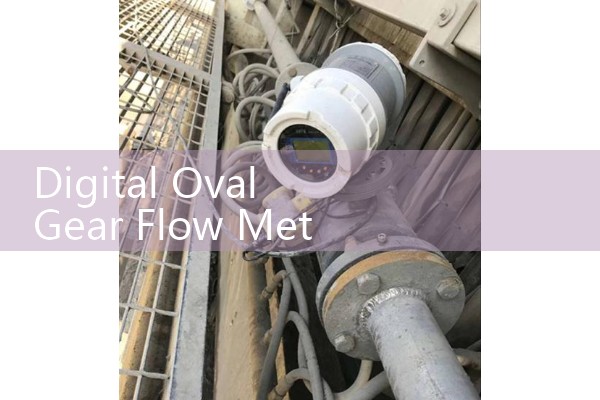 Digital Oval Gear Flow Meter: Heavy Viscosity Fluid Senses Sizing Specifications